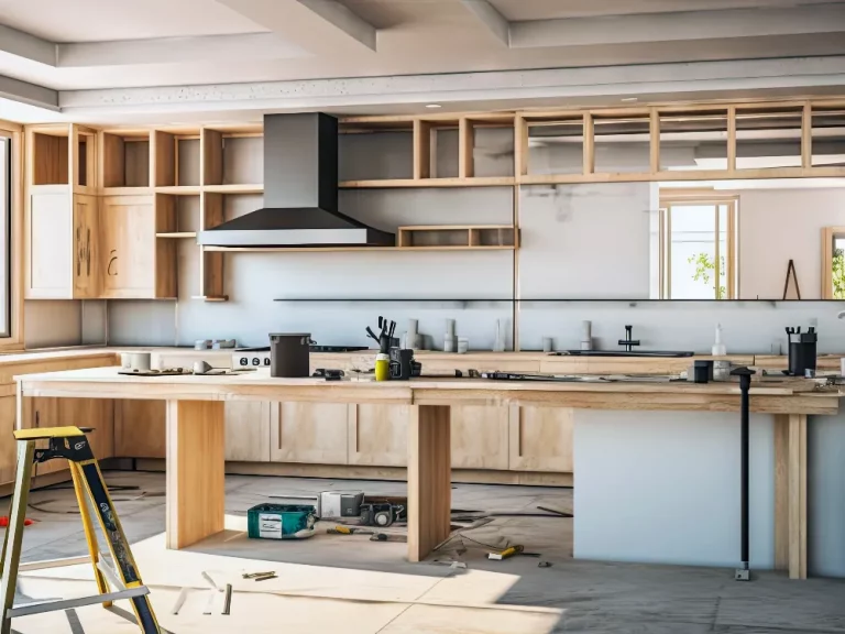 custom home interior design kitchen build